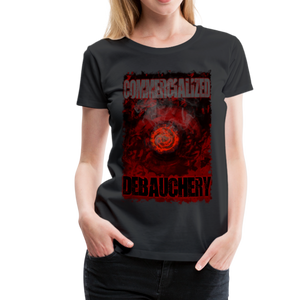 GAM Commercialized Debauchery Women’s Premium T-Shirt - black