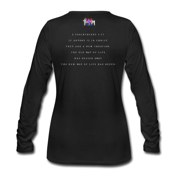 New Creation Women's Premium Long Sleeve T-Shirt - black