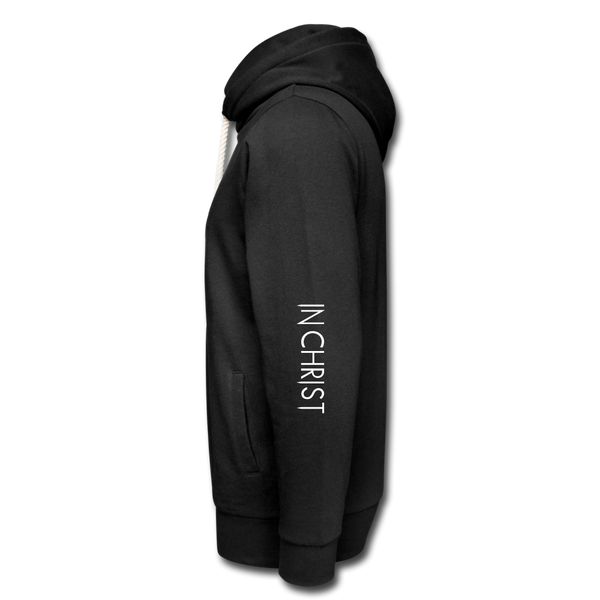 New Creation Shawl Collar Hoodie - black