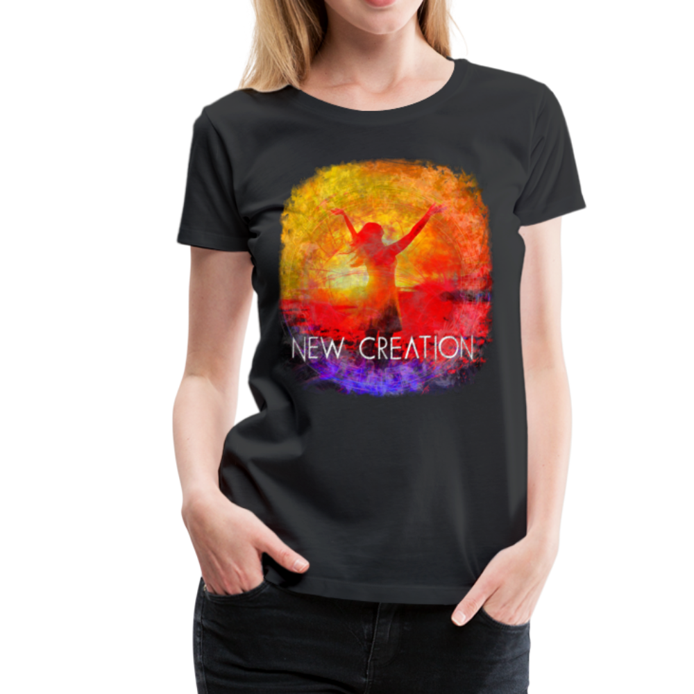 New Creation Women’s Premium T-Shirt - black