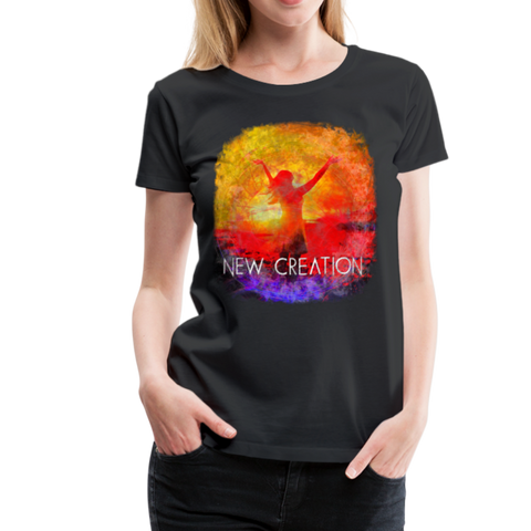 New Creation Women’s Premium T-Shirt - black