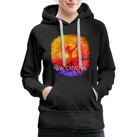 New Creation Women’s Premium Hoodie - black