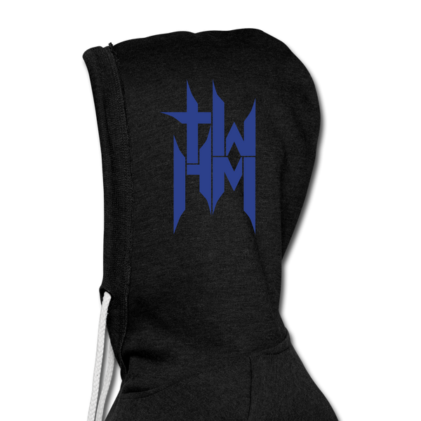 TWHM Starbreather Blue Unisex Lightweight Terry Hoodie - charcoal gray