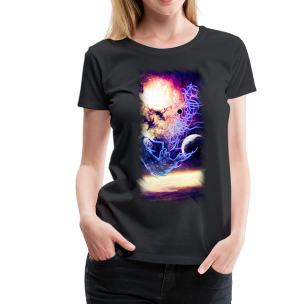 TWHM Starbreather Purple Women’s Premium T-Shirt - black