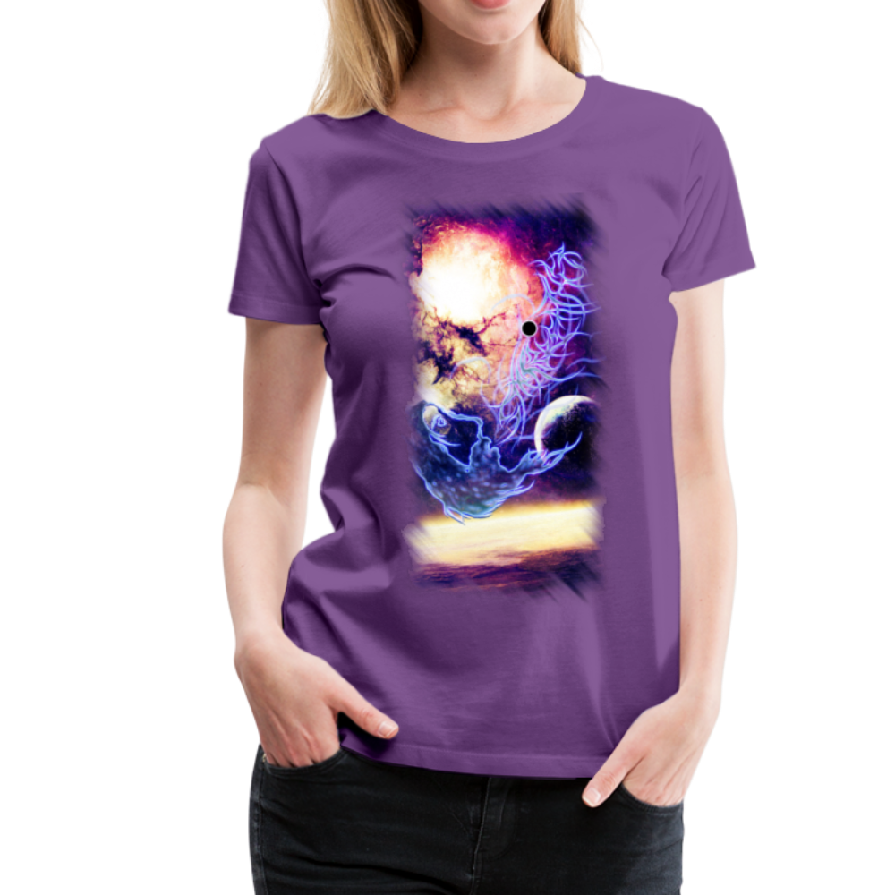 TWHM Starbreather Purple Women’s Premium T-Shirt - purple