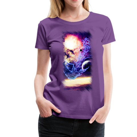 TWHM Starbreather Purple Women’s Premium T-Shirt - purple