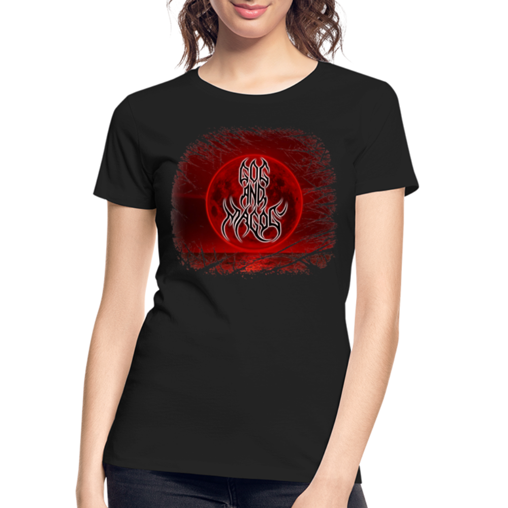 GAM Blood Moon Dark Women’s Premium Organic T-Shirt - black