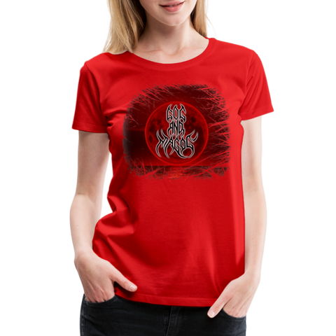 GAM Blood Moon Red Women’s Premium T-Shirt - red