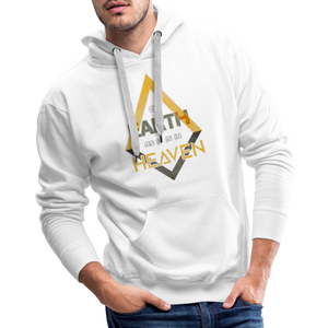 On Earth As It Is In Heaven Men’s Premium Hoodie - white