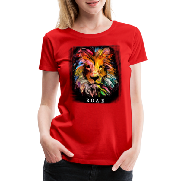 ROAR Women’s Premium T-Shirt - red