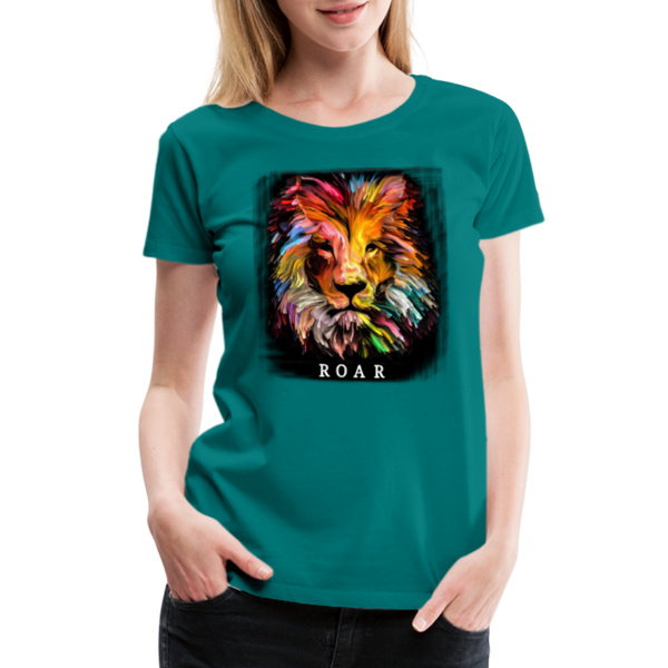 ROAR Women’s Premium T-Shirt - teal