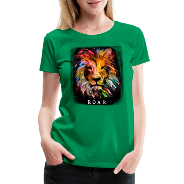 ROAR Women’s Premium T-Shirt - kelly green