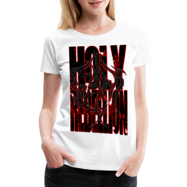 Gog And Magog - Holy Rebellion Women’s Premium T-Shirt - white