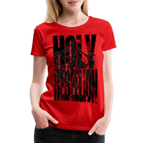 Gog And Magog - Holy Rebellion Women’s Premium T-Shirt - red