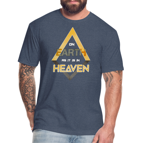 On Earth As It Is In Heaven Men's Next Level - heather navy