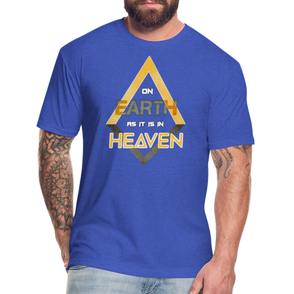 On Earth As It Is In Heaven Men's Next Level - heather royal
