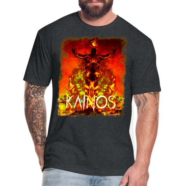 KAINOS Men's Next Level - heather black